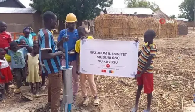 Erzurum genel haberi: Erzurum Emniyeti'nden Kamerun'a 'can suyu'