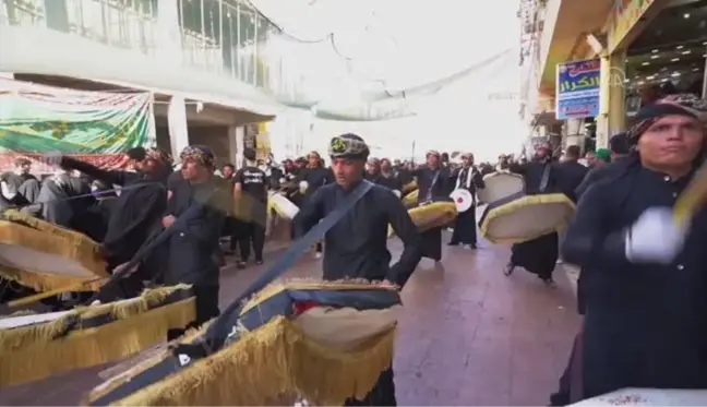 Iraklı Şiiler, Hz. Muhammed'in vefat yıl dönümünde matem töreni düzenledi