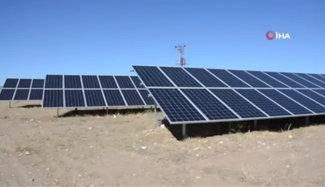 Belediye kurdu, neredeyse tüm beldenin elektrik ihtiyacını karşılıyor