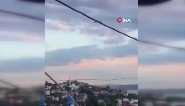 Beykoz'da korkutan orman yangını