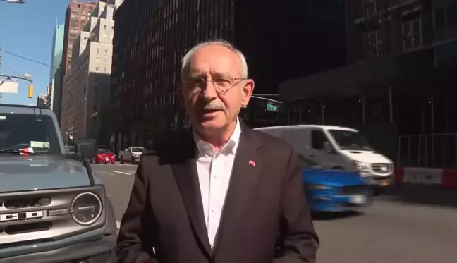 Kılıçdaroğlu, Turken Vakfı'nın Manhattan'daki Gökdelen İnşaatı Önünde, Erdoğan'a Seslendi: