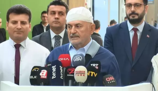 Binali Yıldırım'a ne oldu? Binali Yıldırım trafik kazası görüntüleri! Binali Yıldırım neden ameliyat oldu?