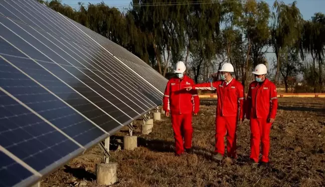 Çin'in Kuzeydoğusundaki Petrol Sahası Yeşil Geçiş Yolunda