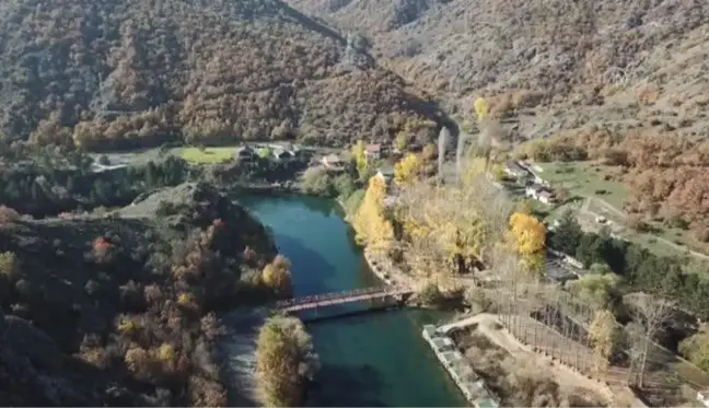 Harami Yaylası'nda sonbahar renkleri hakim oldu