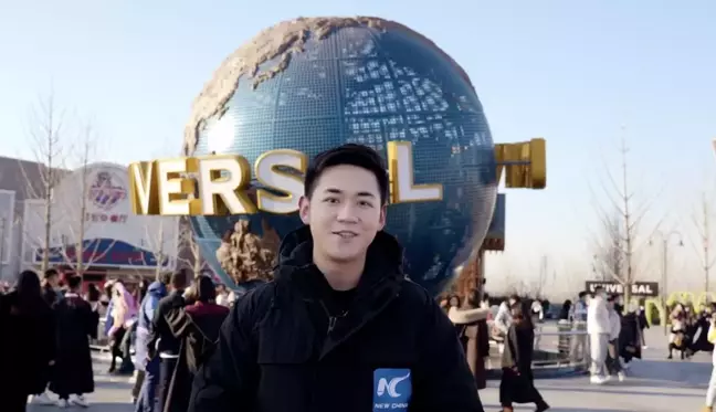 Universal Beijing Resort'ta Kalabalıklar Yeniden Toplandı