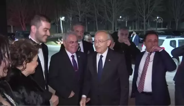 CHP Genel Başkanı Kılıçdaroğlu, nikah törenine katıldı