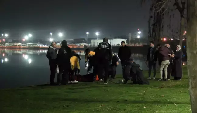 Küçükçekmece Gölü'nde erkek cesedi bulundu! Teşhis için gelen yakınları sinir krizi geçirdi