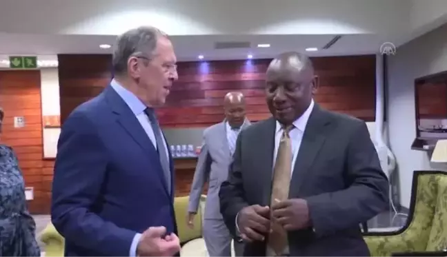 Rusya Dışişleri Bakanı Lavrov, Güney Afrika'da