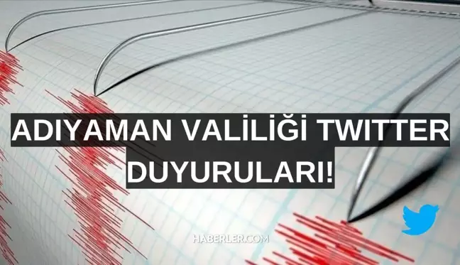 Adıyaman Valiliği ilanları takip sayfası! Adıyaman Valiliği Twitter ve sosyal medya hesapları duyuruları!