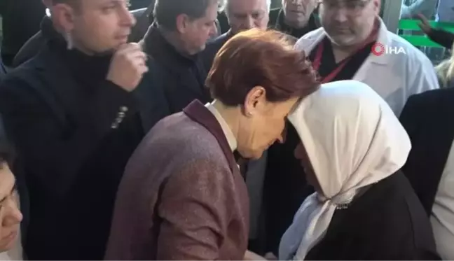 Osmaniye'ye gelen Akşener, depremzedeleri hastanede ziyaret etti