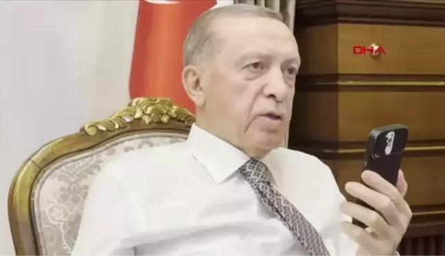 CUMHURBAŞKANI ERDOĞAN, ENKAZDAN 248 SAAT SONRA KURTARILAN ALEYNA ÖLMEZ'İN AİLESİYLE TELEFONDA GÖRÜŞTÜ