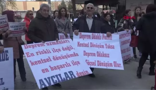 AVCILAR'DA KENTSEL DÖNÜŞÜM YÜRÜYÜŞÜ
