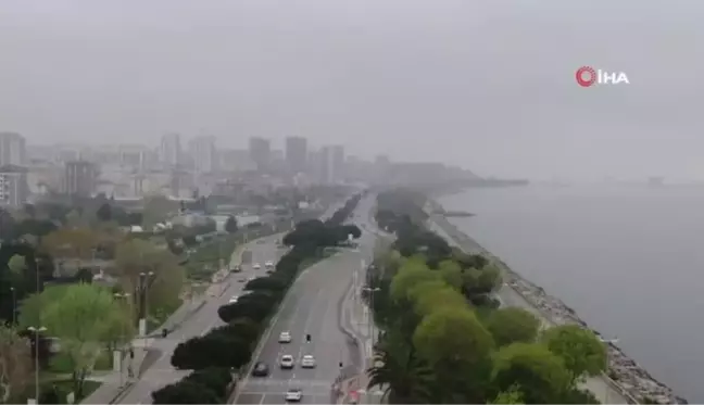 Anadolu Yakası'nda etkili olan sis böyle görüntülendi