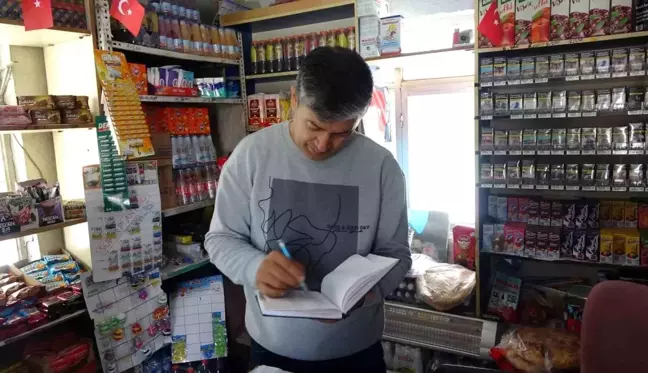 Hayırseverler ihtiyaç sahibi 15 ailenin bir bakkala olan borcunu ödedi