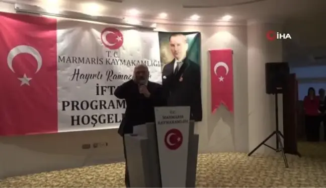 Kaymakam Aksoy, şehit yakınları ve gazileri iftar programında ağırladı