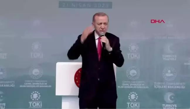 CUMHURBAŞKANI ERDOĞAN: MÜJDELERİMİZLE İKİ BAYRAMI BİR ARADA YAŞAYACAĞIZ -1