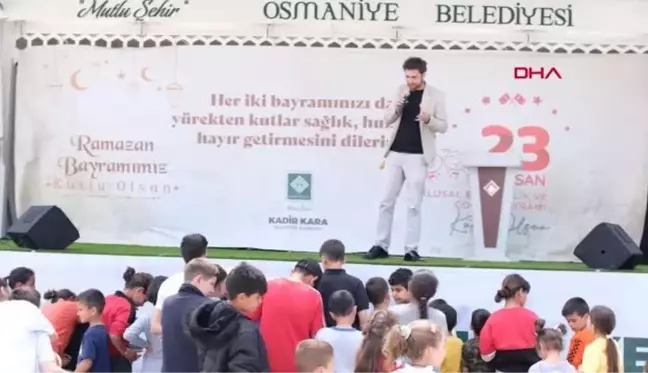 RAMAZAN BAYRAMI ETKİNLİKLERİNDE YÜZLERCE ÇOCUĞA OYUNCAK DAĞITILDI