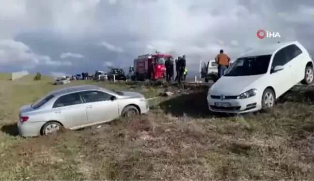 Yozgat'ta zincirleme trafik kazası: 1 ölü, 8 yaralı