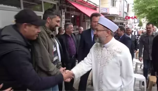 DİYANET İŞLERİ BAŞKANI ERBAŞ: KUR'AN'IN BULUNDUĞU YERDE AYDINLIK OLUR