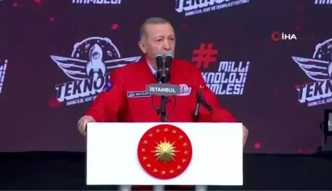 Cumhurbaşkanı Erdoğan Türkiye'nin ilk uzay yolcularının Alper Gezer Avcı ve Tuva Cihangir Atasever olduğunu açıkladı