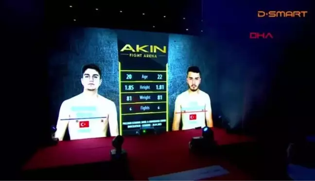 SPOR Akın Fight Arena, D-smart ekranlarında muhteşem maçlarla izleyenleri büyüledi