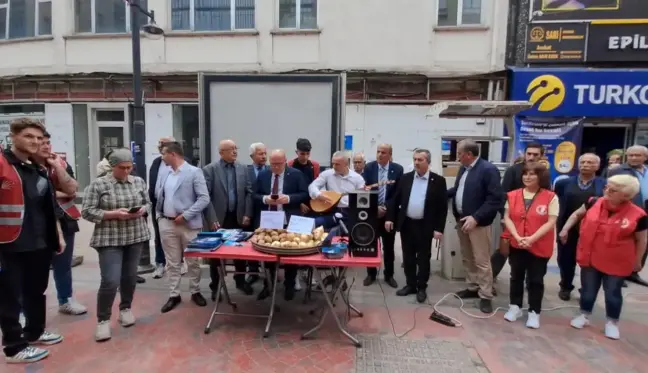 CHP Karabük milletvekili adayları hayat pahalılığını protesto etti