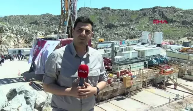 ŞIRNAK GABAR' DA ŞEHİT AYBÜKE YALÇIN PETROL SAHASI TÖRENLE AÇILDI - EK