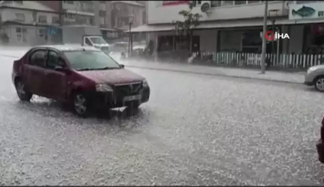 Ceviz büyüklüğündeki dolu milyonluk hasara neden oldu