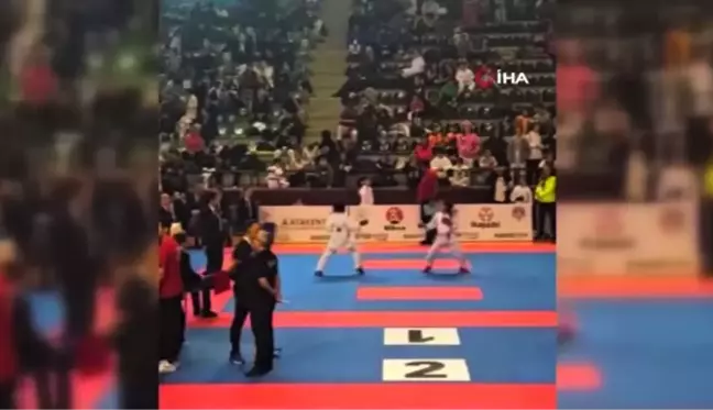 Karate Şampiyonası'nda skandal hakem kararı