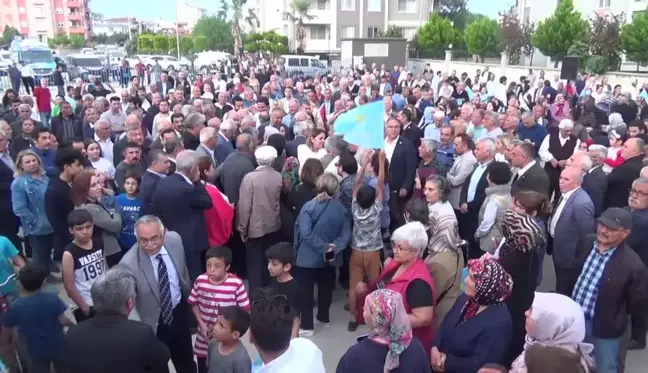 Ayyüce Türkeş, İYİ Parti'nin Osmaniye adayı Loğoğlu'nun mitinginde konuştu