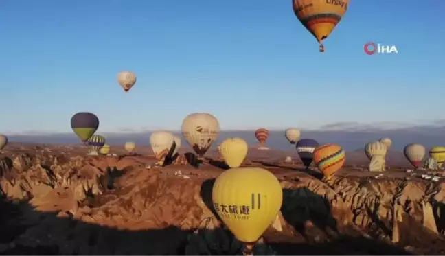 Kapadokya bölgesini Nisan ayında 420 bin kişi ziyaret etti