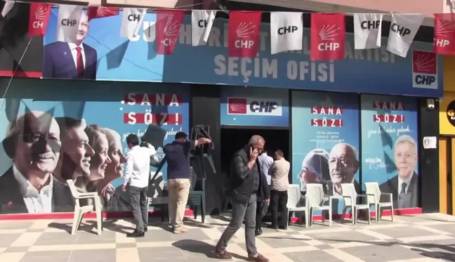 CHP Şanlıurfa seçim ofisine mermi atıldı