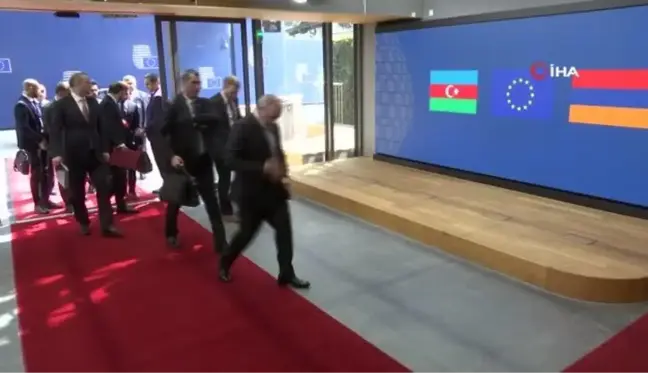 Azerbaycan Cumhurbaşkanı Aliyev, AB Konseyi Başkanı Charles Michel ile görüştü