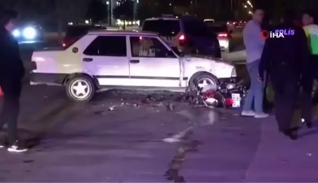 Konya'da otomobil ile motosiklet çarpıştı: 1 ölü, 3 yaralı