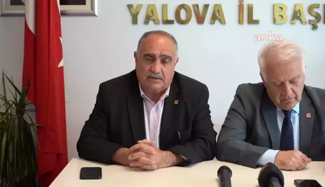 CHP Yalova Milletvekili Becan: 