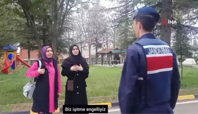 Jandarmaya aracısız destek olmak maksadıyla işaret dili eğitimi verildi