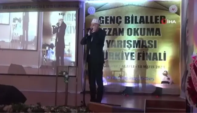 Genç Bilaller Ezan Okuma Yarışması Türkiye Finali Alaplı'da yapıldı