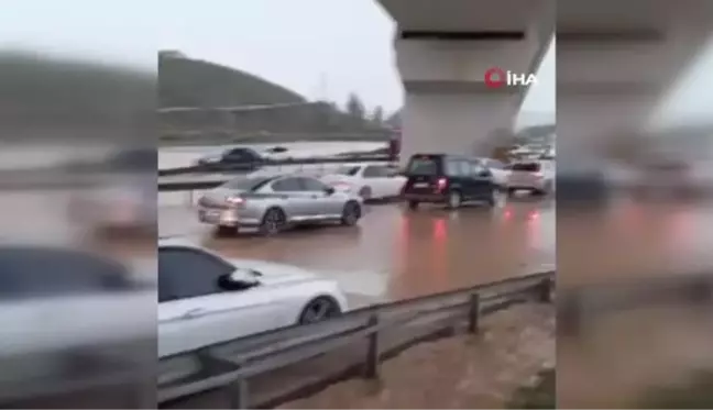 Ankara-Samsun Karayolu Lalahan Mevkii Selden Etkilendi