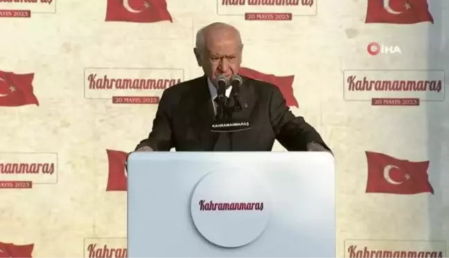 MHP Lideri Bahçeli: 'Erdoğan'ı 13. dönem Cumhurbaşkanı yapmak mecburiyetindeyiz'