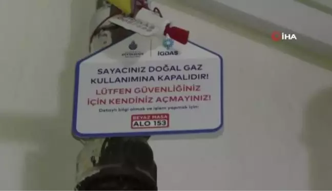 Sultangazi'de İGDAŞ hasta bebeği olan ailenin doğalgazını kesti