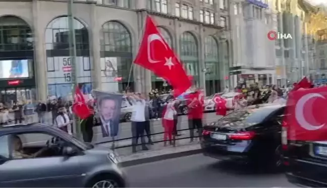 Erdoğan'ın seçim zaferi Almanya'da coşkuyla kutlandı