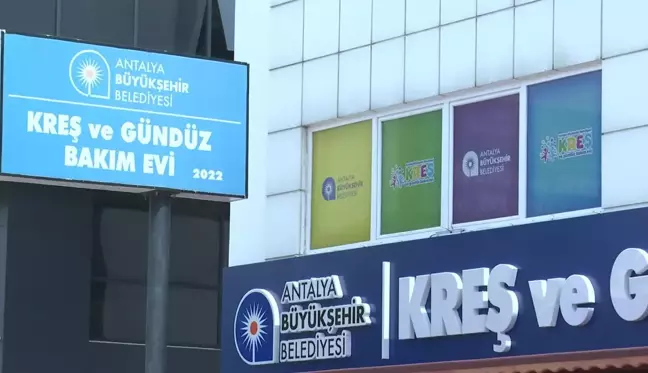 Antalya'da Yeni Çocuk Kreşi ve Gündüz Bakımevi Eğitime Başladı