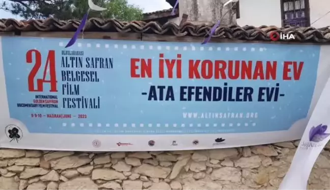 Safranbolu'da En İyi Korunan Eve Ödül Verildi