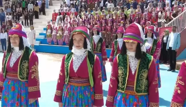 Van'da 7 Bölge 13 Yöreden Folklor Gösterisi İlgiyle İzlendi