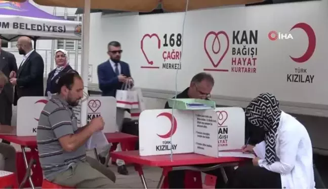 Samsun'da 5555 Ünite Kan Bağışı Kampanyası Başladı