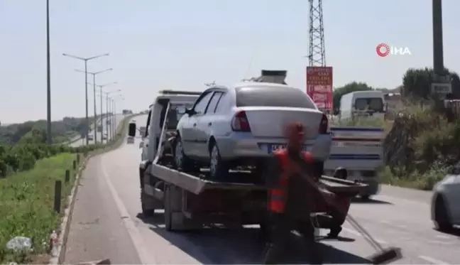 Manisa'da feci kaza kamerada: Hızla gelen otomobil motosiklete böyle çarptı