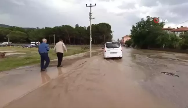 Osmancık'ta Şiddetli Fırtına ve Sağanak Yağış Hayatı Felç Etti