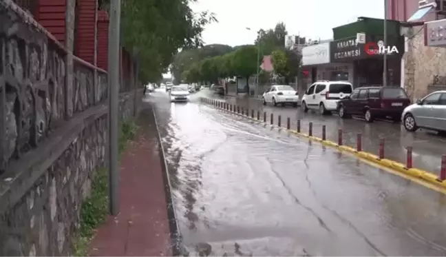 Aydın'da Sağanak Yağış Yolları Göle Çevirdi