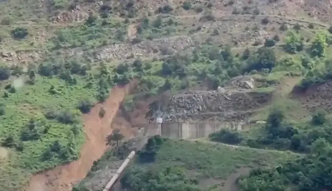 Bolu'da Sağanak Yağış Derelerin Taşmasına Neden Oldu