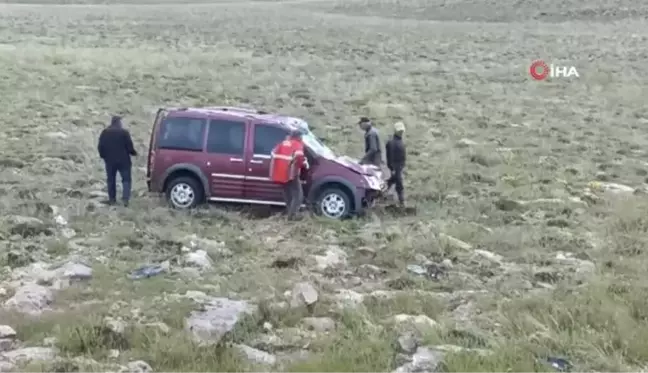 Takla atan araçtan yaralı kurtuldu, hastanede hayatını kaybetti